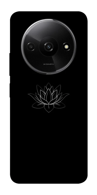 Чохол на Xiaomi Redmi A3 Black Lotus фото 1 Чохол на Xiaomi Redmi A3 Black Lotus фото 1 з 1