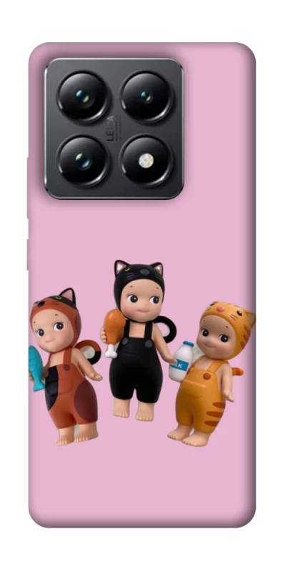 Чохол на Xiaomi 14T Pro Cat Cafe Trio фото 1 з 1