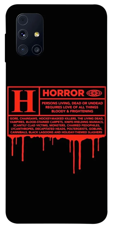 Чохол на Samsung Galaxy M31s Horror Halloween фото 1 з 1