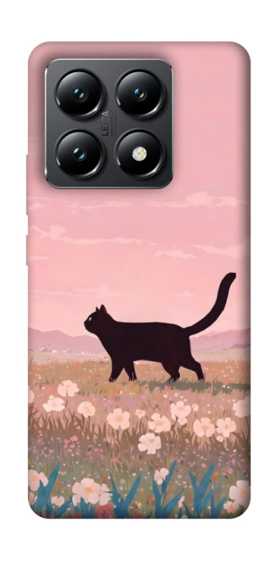 Чохол на Xiaomi 14T cat on a field фото 1 з 1