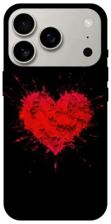 Чехол на Apple iPhone 18 Pro Splash heart фото 1 из 2
