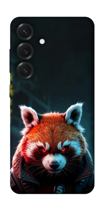 Чехол на Samsung Galaxy S26+ Cyber Red Panda фото 1 из 1