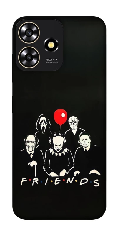 Чехол на ZTE Blade A73 4G Horror Friends фото 1 из 1