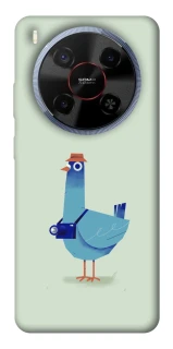 Чохол на ZTE Blade V70 Max Голуб-детектив фото 1 з 1