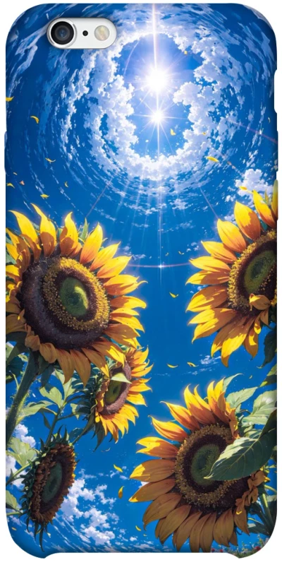 Чехол на Apple iPhone 6/6s plus (5.5") Sunflowers фото 1 из 1
