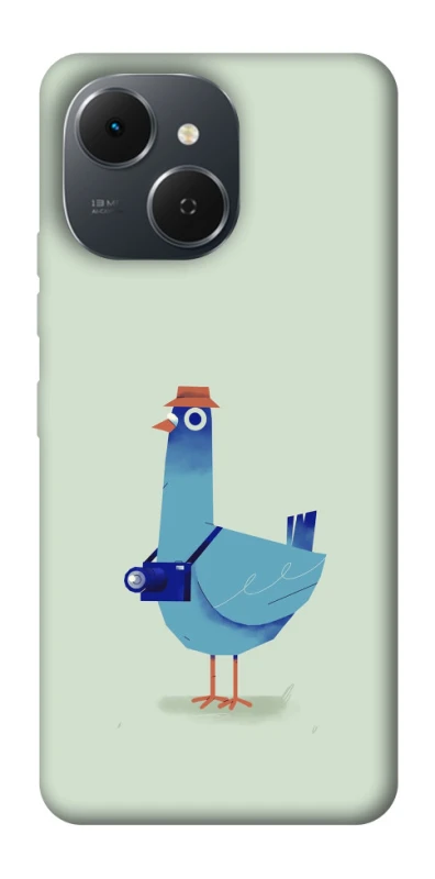 Чехол на TECNO Spark 40C Голуб-детектив фото 1 из 1