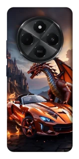 Чохол на Xiaomi Poco M7 Сar and dragon фото 1 з 1