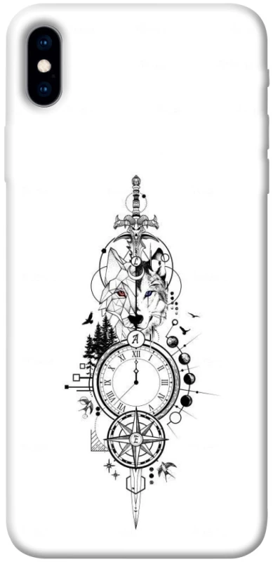 Чехол на Apple iPhone XS Max (6.5") Tattoo ver.8 фото 1 из 1