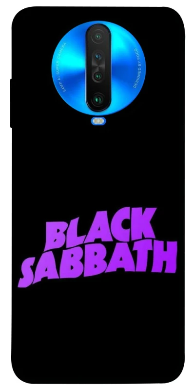 Чохол на Xiaomi Poco X2 Black Sabbath logo ver.1 фото 1 з 1