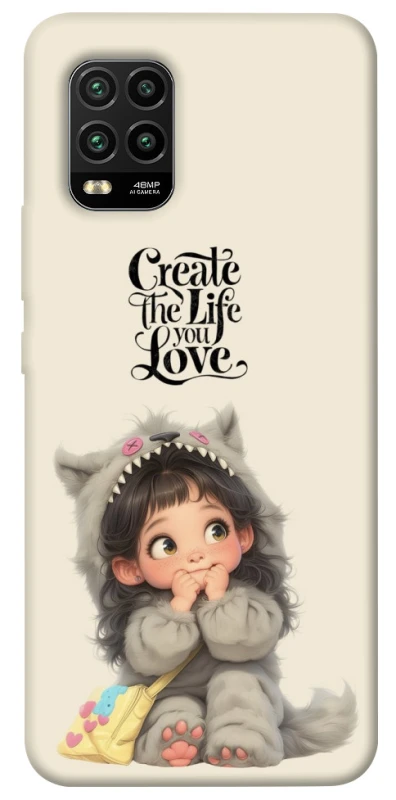 Чохол на Xiaomi Mi 10 Lite Create the life you love фото 1 з 1