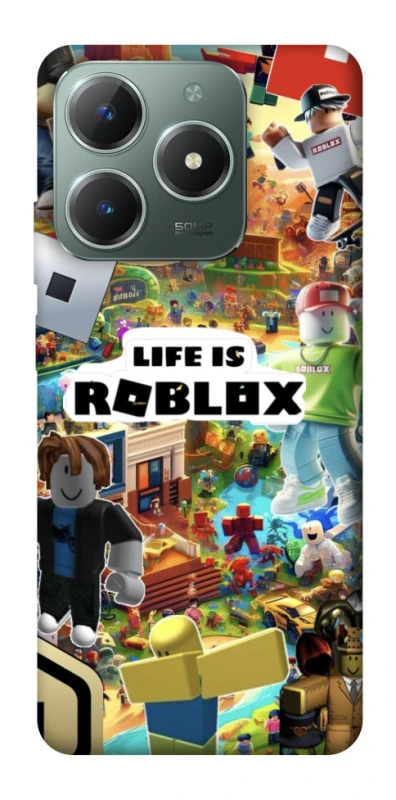 Чехол на Realme C61 Life is Roblox фото 1 из 1