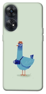 Чохол на Oppo Reno 8T 4G Голуб-детектив фото 1 з 1