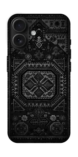 Чехол на Apple iPhone 16 Черный ковер фото 1 из 1