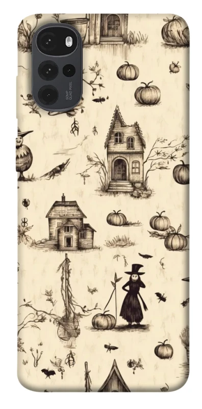 Чехол на Motorola Moto G22 Halloween aesthetic ver.1 фото 1 из 1