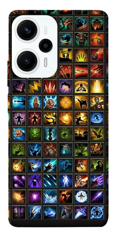 Чохол на Xiaomi Poco F5 / Note 12 Turbo Abilities menu ver.3 фото 1 з 1