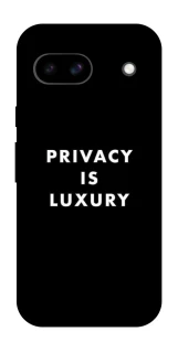 Чехол на Google Pixel 8a Privacy is luxury фото 1 из 1