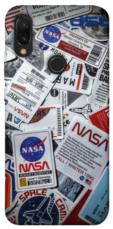 Чохол на Xiaomi Redmi 7 NASA ver.4 фото 1 з 1