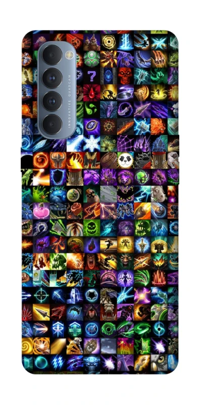 Чохол на Oppo Reno 4 Pro Abilities menu ver.1 фото 1 з 1