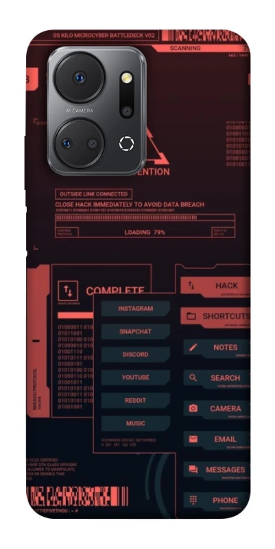 Чохол на Huawei Honor X7a Attention фото 1 з 1