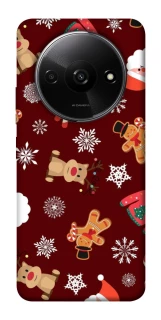 Чехол на Xiaomi Redmi A3 Новогодний v6 фото 1 из 1