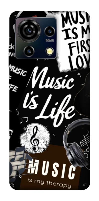 Чохол на ZTE Blade V50 Vita Music is Life фото 1 з 1