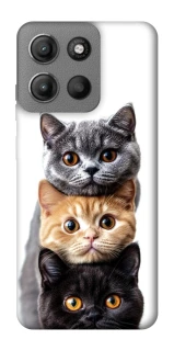 Чохол на Motorola Moto G15 Power Гарні котики фото 1 з 1