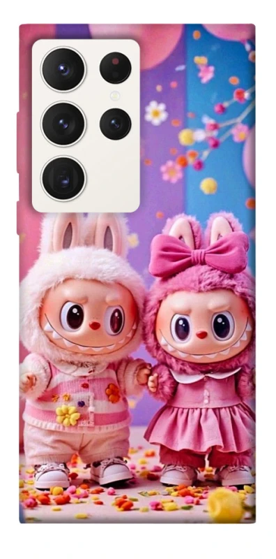 Чохол на Samsung Galaxy S23 Ultra Labubu twins ver.2 фото 1 з 1