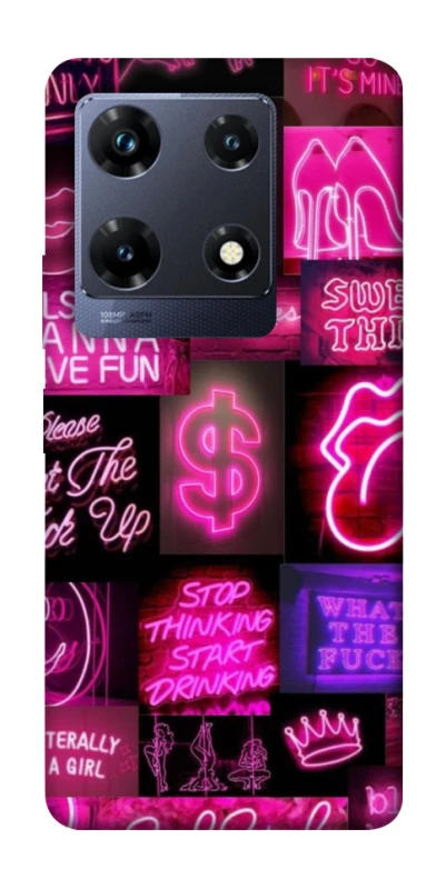 Чехол на Infinix Note 30 Pro Hot collage ver.9 фото 1 из 1