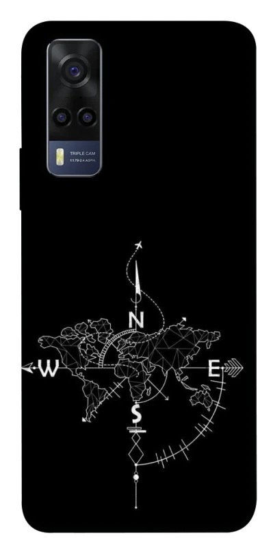 Чехол на Vivo Y53s Travel Map фото 1 Чехол на Vivo Y53s Travel Map фото 1 из 1