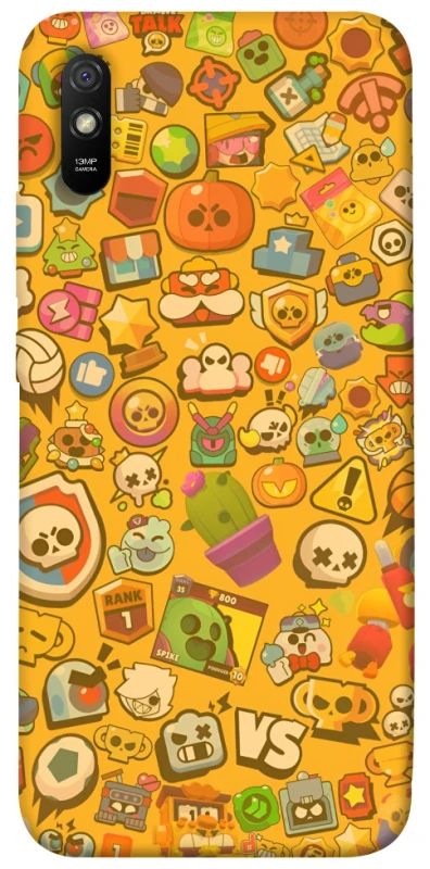 Чехол на Xiaomi Redmi 9A Brawl Stars ver.6 фото 1 из 1