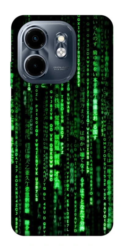 Чохол на Infinix Smart 9 4G / Hot 50i Matrix Code фото 1 з 1