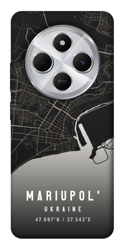 Чехол на Xiaomi Redmi 14C / Poco C75 Mariupol map фото 1 из 1
