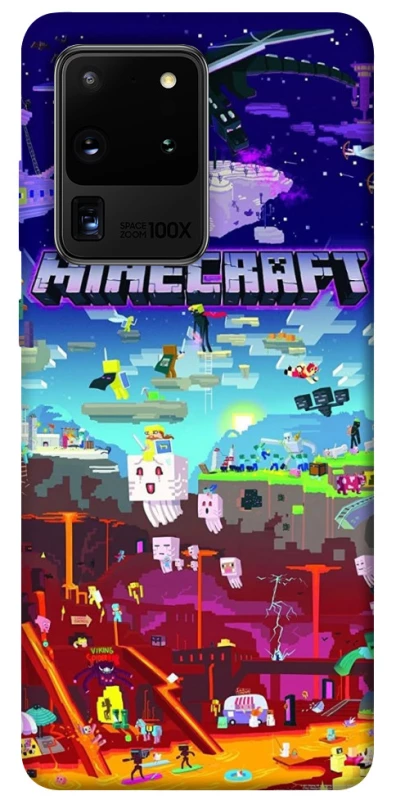 Чехол на Samsung Galaxy S20 Ultra Minecraft world фото 1 из 1