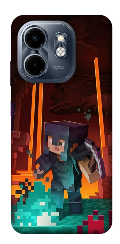 Чехол на Infinix Smart 9 4G / Hot 50i Minecraft game adventure фото 1 из 1