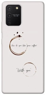 Чехол на Samsung Galaxy S10 Lite Coffee with you фото 1 из 1