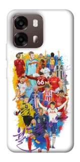 Чехол на Oppo A6 Football Abstract v2 фото 1 из 2