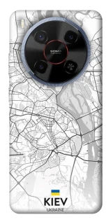 Чохол на ZTE Blade V70 Max Kiev white map фото 1 з 1