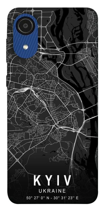 Чохол на Samsung Galaxy A03 Core Kyiv map фото 1 з 1