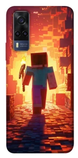 Чехол на Vivo Y53s Minecraft adventure фото 1 из 1