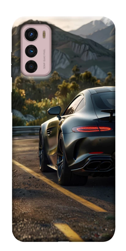 Чохол на Motorola Moto G42 Car in the mountains фото 1 з 1