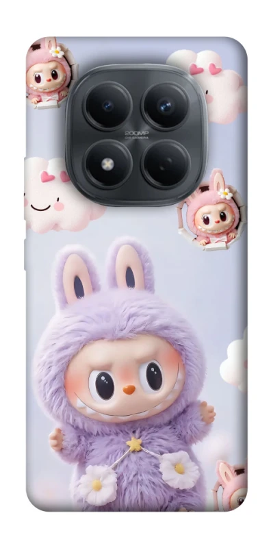 Чохол на Xiaomi Redmi Note 15 Pro 4G Labubu & clouds фото 1 з 1