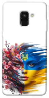 Чохол на Samsung A530 Galaxy A8 (2018) Flowering Ukraine фото 1 з 1