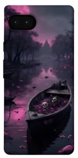 Чохол на Google Pixel 7a Boat and flamingo фото 1 з 1