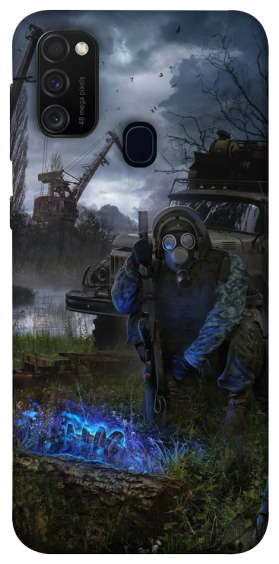 Чехол на Samsung Galaxy M21 Сталкер v9 фото 1 из 1