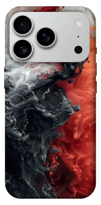 Чохол на Apple iPhone 18 Pro Max Black and Red фото 1 з 2