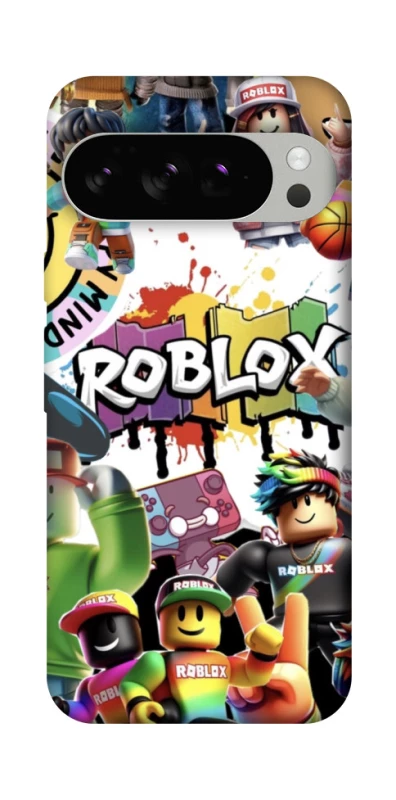 Чохол на Google Pixel 10 Pro Roblox Characters Collage фото 1 з 1