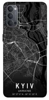 Чохол на Oppo Reno 4 Kyiv map фото 1 з 1