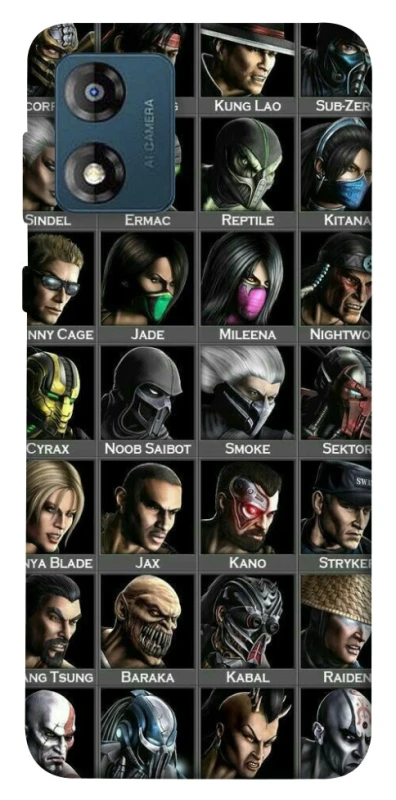 Чехол на Motorola Moto E13 Mortal Kombat фото 1 из 1