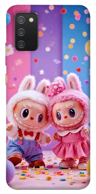 Чохол на Samsung Galaxy A02s Labubu twins ver.3 фото 1 з 1