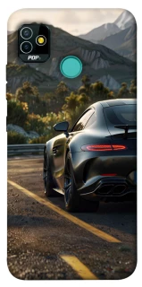 Чехол на TECNO POP 5 Car in the mountains фото 1 из 1